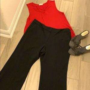 Ann Taylor Factory wide leg trousers.